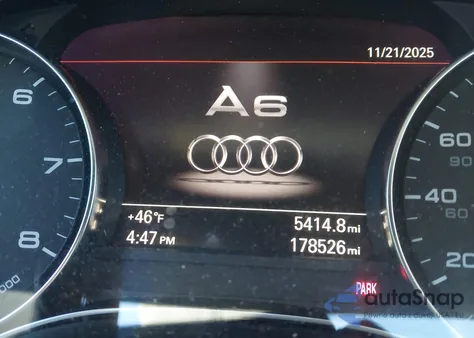 2015 Audi A6 2.0T Premium z USA, uszkodzony, nr VIN WAUGFAFC5FN033380